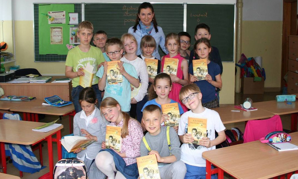 Author’s Morning at the STO Primary School in Szczecin