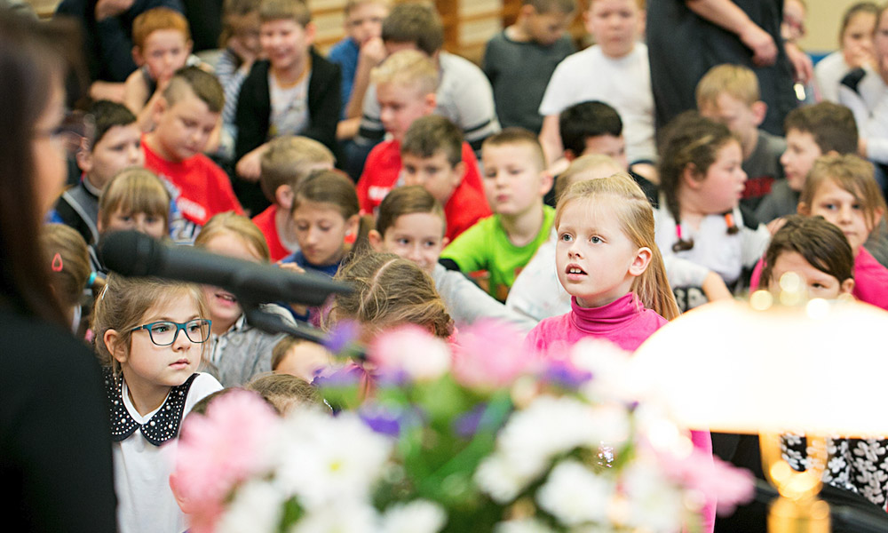 A meeting at Primary School No. 5, Szczecin
