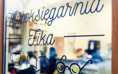Meeting at the “Fika” Bookshop in Szczecin.