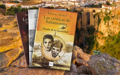The Saltamontes Chronicles trilogy – in Spanish